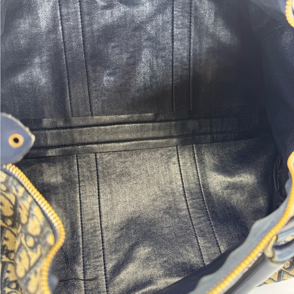 VINTAGE CHRISTIAN DIOR TROTTER BOSTON WEEKENDER BAG - Picture 9 of 14